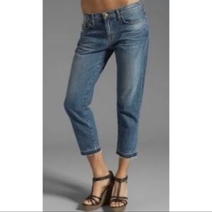 J Brand Santiago Premium Denim Cropped Slouchy Boyfrend Jeans Size 29